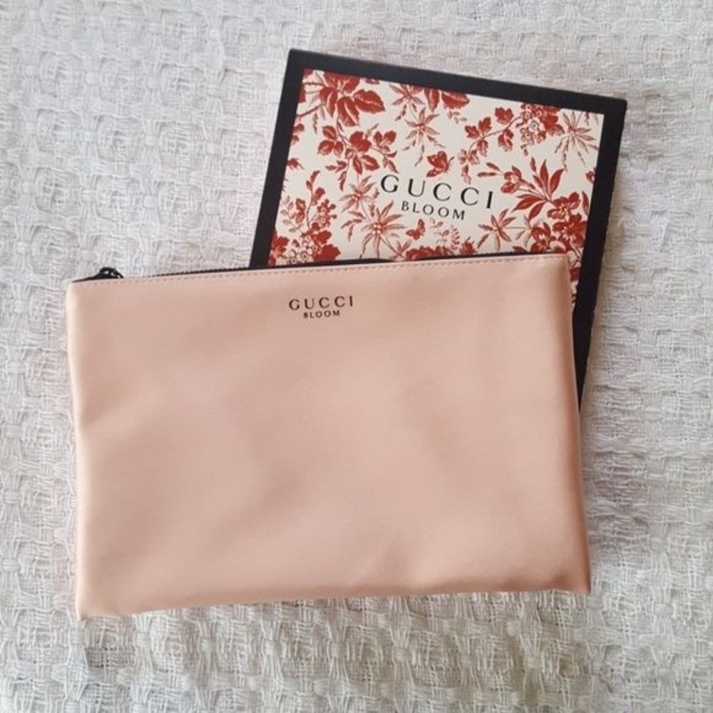 Gucci Bloom Pink Cosmetic Pouch NIB